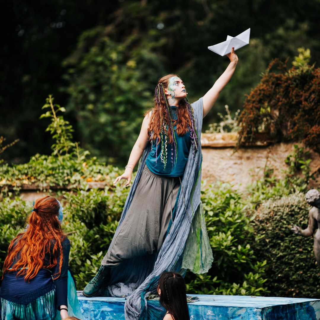 Student performing at Gordonstoun