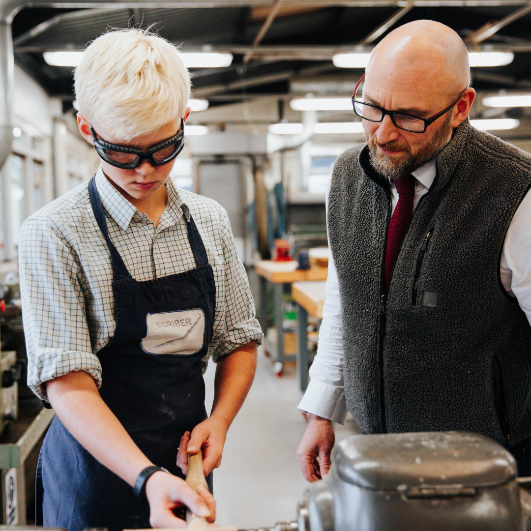 Gordonstoun student in design