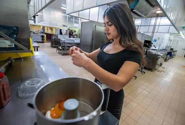Preparing food